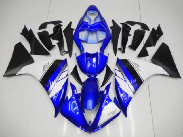 Blau Weiß Schwarz R1 09-11 Verkleidungen