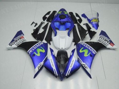 Blau Weiß Schwarz R1 12-14 Verkleidungen