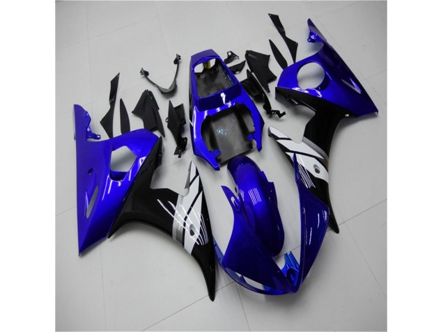 Blau Weiß Schwarz R6 03-05 Verkleidungen Blau Weiß Schwarz R6 03-05 Verkleidungen