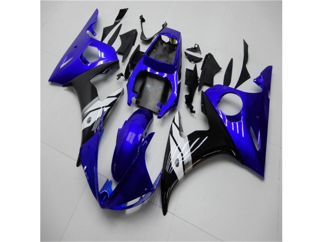 Blau Weiß Schwarz R6 03-05 Verkleidungen Blau Weiß Schwarz R6 03-05 Verkleidungen