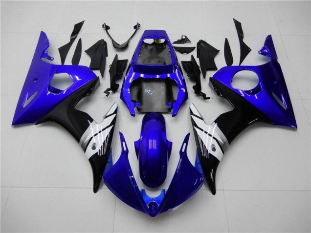Blau Weiß Schwarz R6 03-05 Verkleidungen Blau Weiß Schwarz R6 03-05 Verkleidungen