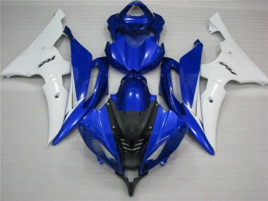 Blau Weiß Schwarz R6 08-16 Verkleidungen