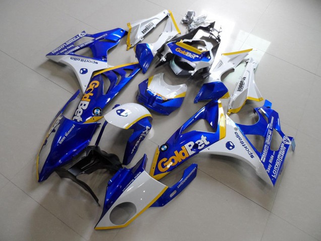 Blau Weiße GoldBet S1000RR 09-14 Vollverkleidung Blau Weiße GoldBet S1000RR 09-14 Vollverkleidung