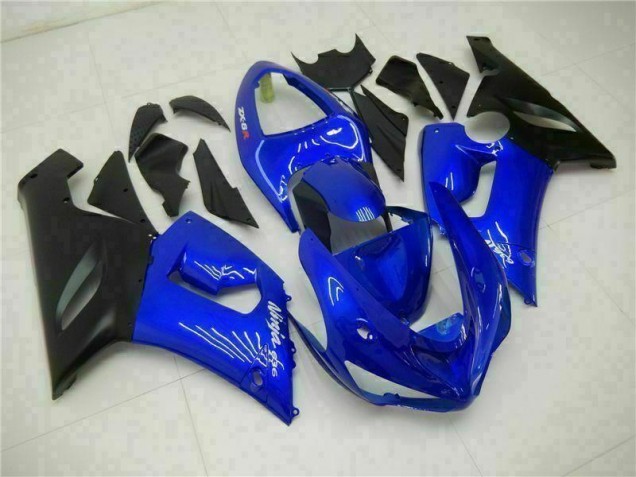 Blau ZX6R 05-06 Verkleidung