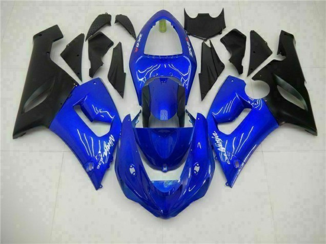 Blau ZX6R 05-06 Verkleidung