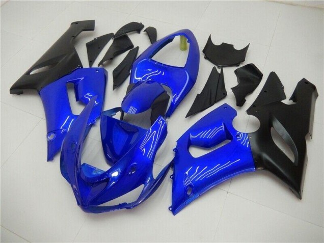 Blau ZX6R 05-06 Verkleidungen