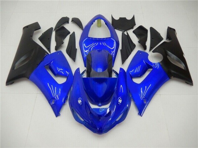 Blau ZX6R 05-06 Verkleidungen