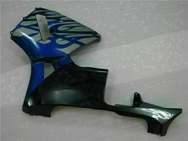 Blau mit silberner Flamme CBR 600 RR 03-04 Verkleidungen Blau mit silberner Flamme CBR 600 RR 03-04 Verkleidungen