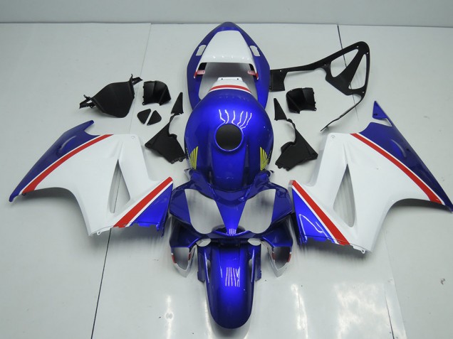 Blau und Weiß VFR 800 02-13 Verkleidungen Blau und Weiß VFR 800 02-13 Verkleidungen