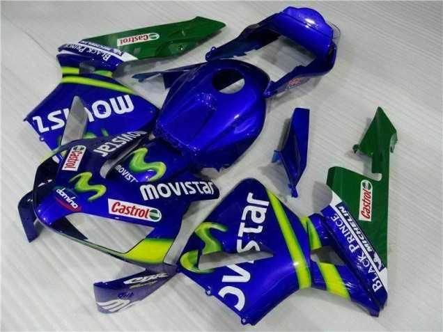 BlauGrün Movistar Castrol CBR 600 RR 03-04 Verkleidungen BlauGrün Movistar Castrol CBR 600 RR 03-04 Verkleidungen