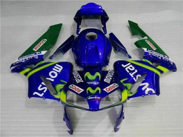 BlauGrün Movistar Castrol CBR 600 RR 03-04 Verkleidungen BlauGrün Movistar Castrol CBR 600 RR 03-04 Verkleidungen