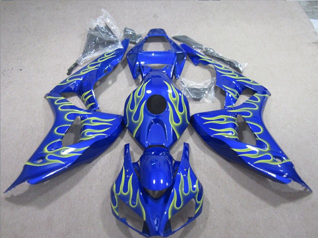 BlauGrüne Flamme CBR 1000 RR 06-07 Verkleidungen BlauGrüne Flamme CBR 1000 RR 06-07 Verkleidungen