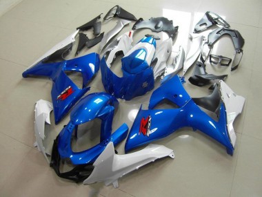 Blaur und Weißer OEM Stil GSXR 1000 K9 09-16 Verkleidung