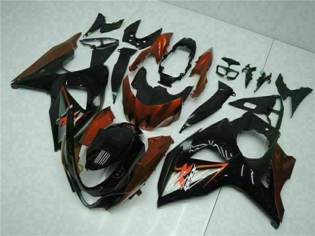 Braun Schwarz GSXR 1000 K9 09-16 Verkleidungen Braun Schwarz GSXR 1000 K9 09-16 Verkleidungen