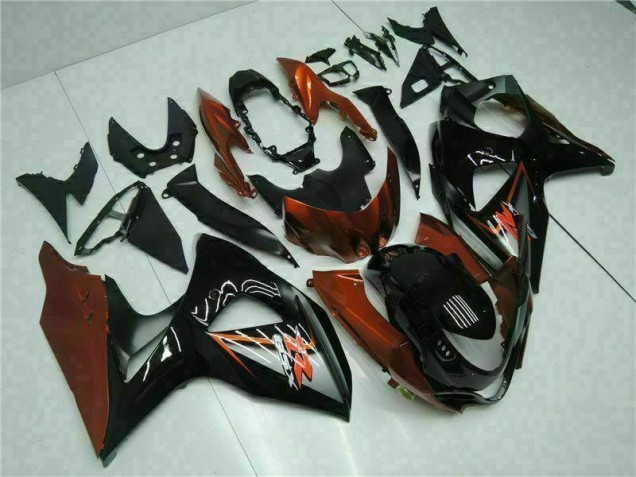 Braun Schwarz GSXR 1000 K9 09-16 Verkleidungen Braun Schwarz GSXR 1000 K9 09-16 Verkleidungen