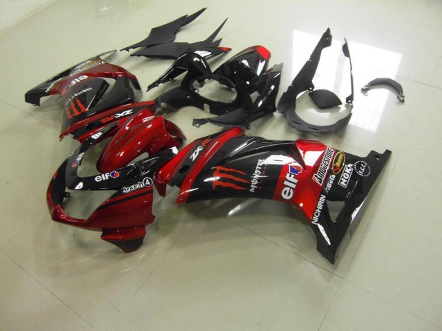 Candy Rot Monster ZX 250R 08-12 Verkleidungen