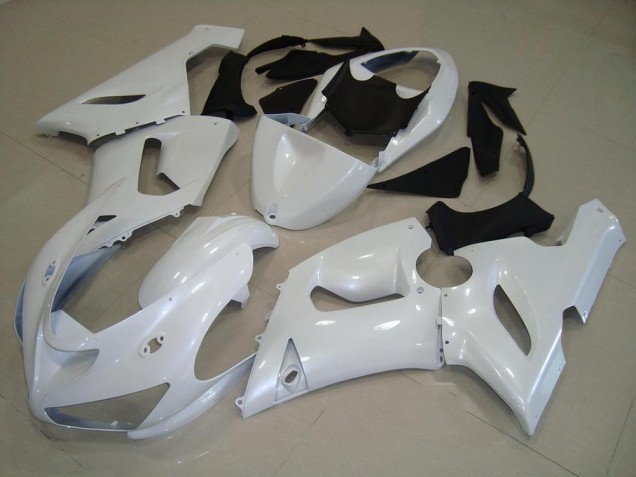 Dunkel Perl Weiß ZX6R 05-06 Verkleidungen