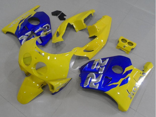 Gelb Blau CBR 250 RR MC22 91-98 Verkleidungen Gelb Blau CBR 250 RR MC22 91-98 Verkleidungen