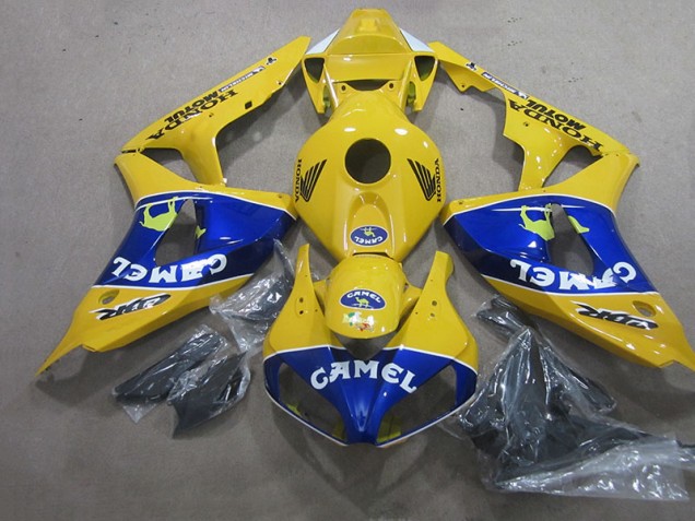 Gelb Blau Camel CBR 1000 RR 06-07 Verkleidungen Gelb Blau Camel CBR 1000 RR 06-07 Verkleidungen