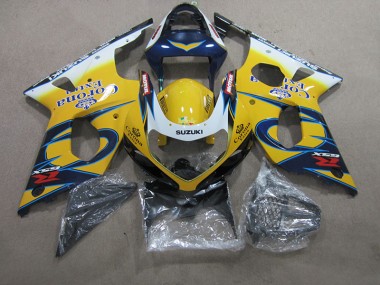 Gelb Blau Corona Extra GSXR 1000 K1 00-02 Verkleidungen