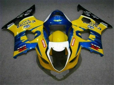 Gelb Blau GSXR 1000 K3 03-04 Verkleidungen