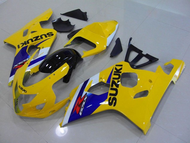 Gelb Blau GSXR 750 K4 04-05 Verkleidungen Gelb Blau GSXR 750 K4 04-05 Verkleidungen