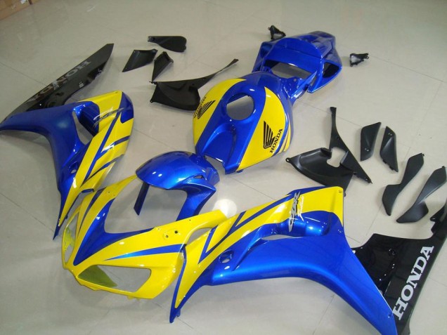 Gelb Blau Schwarz CBR 1000 RR 06-07 Verkleidungen Gelb Blau Schwarz CBR 1000 RR 06-07 Verkleidungen