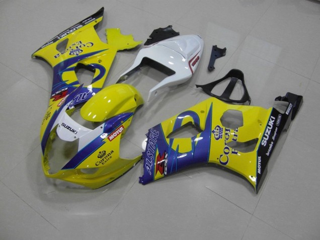 Gelb Corona GSXR 1000 K3 03-04 Verkleidungen