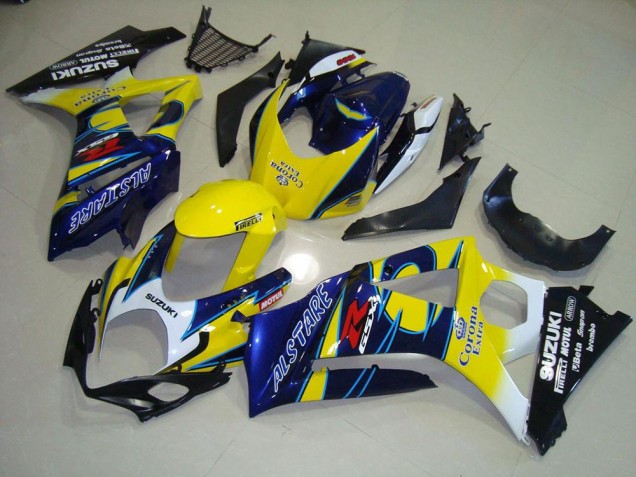 Gelb Corona GSXR 1000 K7 07-08 Verkleidungen Gelb Corona GSXR 1000 K7 07-08 Verkleidungen