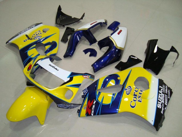 Gelb Corona GSXR 600 96-00 Verkleidungen