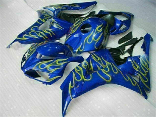 Gelb Flamme Blau CBR 1000 RR 06-07 Verkleidungen Gelb Flamme Blau CBR 1000 RR 06-07 Verkleidungen