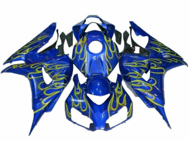 Gelb Flamme Blau CBR 1000 RR 06-07 Verkleidungen Gelb Flamme Blau CBR 1000 RR 06-07 Verkleidungen