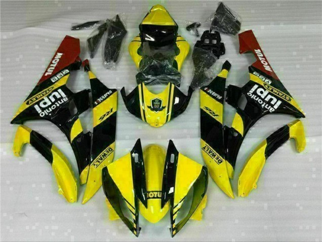 Gelb R6 06-07 Verkleidungen Komplett Sets