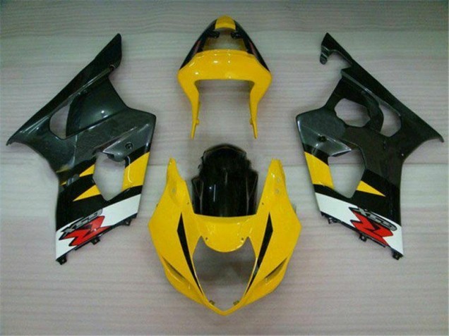 Gelb Schwarz GSXR 1000 K3 03-04 Verkleidungen Gelb Schwarz GSXR 1000 K3 03-04 Verkleidungen