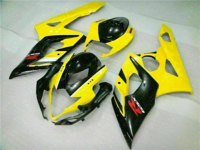 Gelb Schwarz GSXR 1000 K5 05-06 Verkleidung Gelb Schwarz GSXR 1000 K5 05-06 Verkleidung