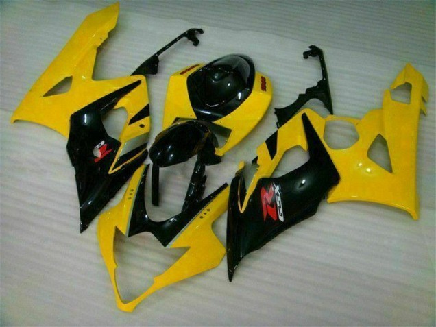 Gelb Schwarz GSXR 1000 K5 05-06 Verkleidungen Gelb Schwarz GSXR 1000 K5 05-06 Verkleidungen