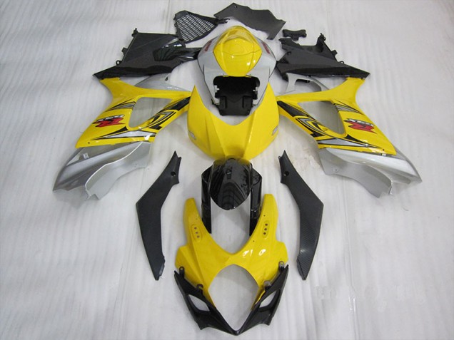 Gelb Schwarz GSXR 1000 K7 07-08 Verkleidungen Gelb Schwarz GSXR 1000 K7 07-08 Verkleidungen
