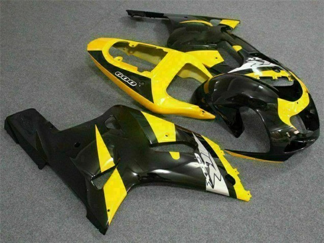 Gelb Schwarz GSXR 600 / 750 K1 K2 K3 01-03 Verkleidungen Gelb Schwarz GSXR 600 / 750 K1 K2 K3 01-03 Verkleidungen