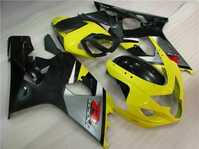 Gelb Schwarz GSXR 600 / 750 K4 04-05 Verkleidung