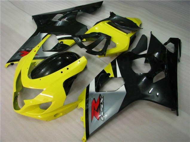 Gelb Schwarz GSXR 600 / 750 K4 04-05 Verkleidung