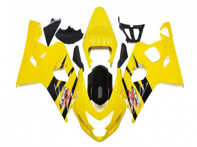 Gelb Schwarz GSXR 600 / 750 K4 04-05 Verkleidungen Gelb Schwarz GSXR 600 / 750 K4 04-05 Verkleidungen