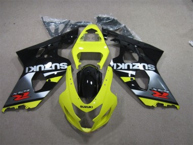 Gelb Schwarz GSXR 600 K4 04-05 Verkleidungen