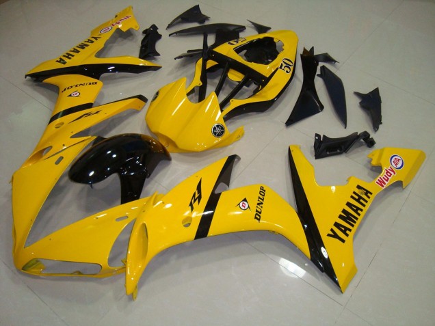 Gelb Schwarz R1 04-06 Verkleidungen