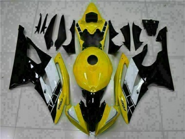 Gelb Schwarz R6 08-16 Vollverkleidung