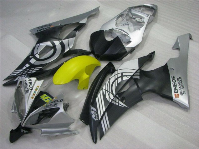 Gelb Schwarz Silber R6 08-16 Verkleidungen Gelb Schwarz Silber R6 08-16 Verkleidungen