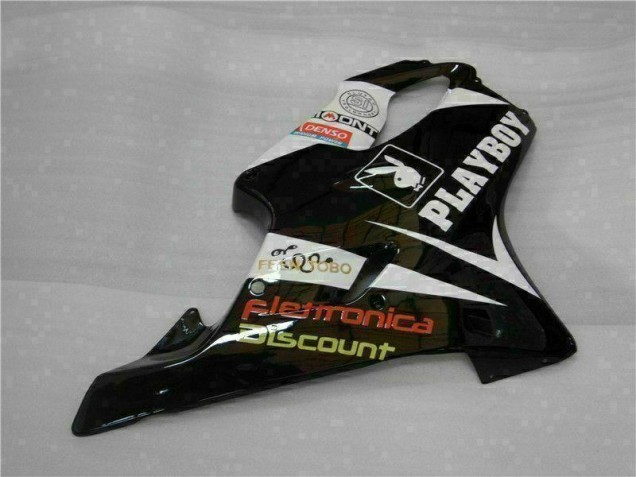 Gelb Silber Schwarz Playboy CBR 600 F4i 01-03 Verkleidungen Gelb Silber Schwarz Playboy CBR 600 F4i 01-03 Verkleidungen