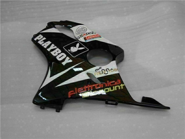 Gelb Silber Schwarz Playboy CBR 600 F4i 01-03 Verkleidungen Gelb Silber Schwarz Playboy CBR 600 F4i 01-03 Verkleidungen