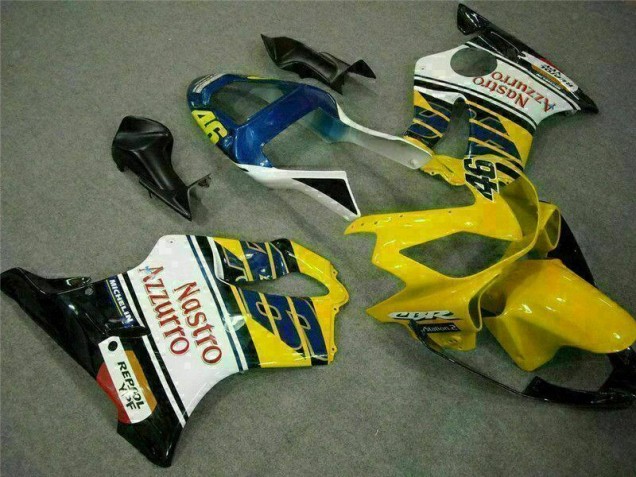Gelb Weiß CBR 600 F4i 01-03 Verkleidungen