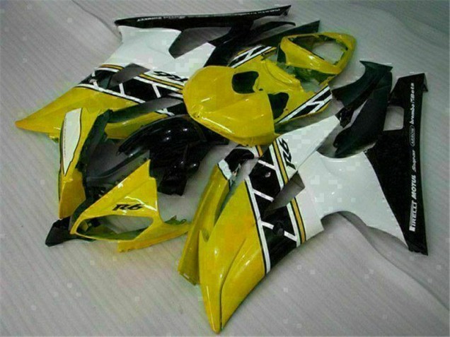 Gelb Weiß R6 08-16 Verkleidungen Gelb Weiß R6 08-16 Verkleidungen