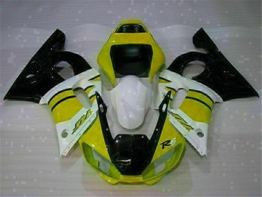 Gelb Weiß R6 98-02 Verkleidungen